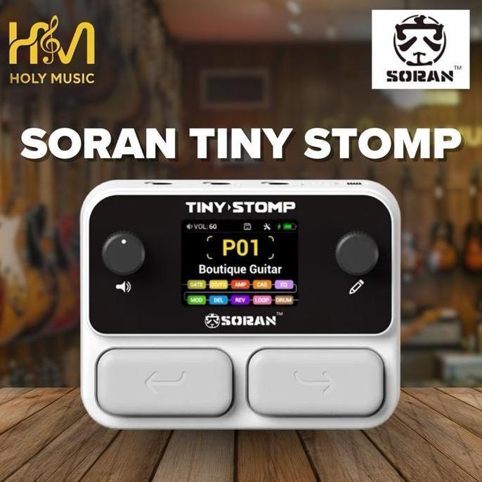 SORAN TINY STOMP TINY-STOMP TINYSTOMP POCKET AMP MINI MULTI EFFECT PROCESSOR