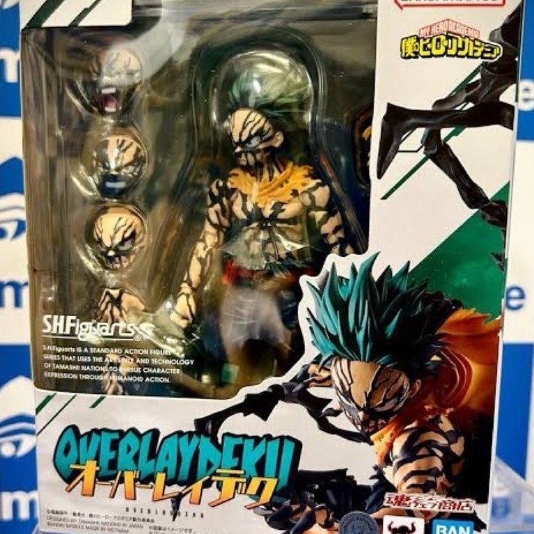 SHF My Hero Academia Izuku Midoriya Overlay Deku Overlaydeku Action Figure Bandai