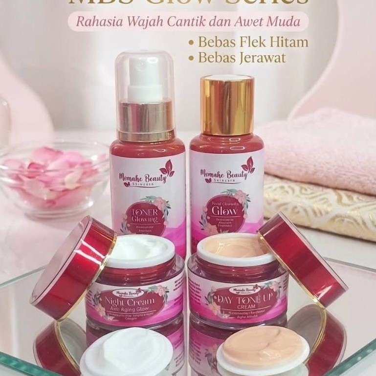 MBS Glow Series by Momahe beauty skincare