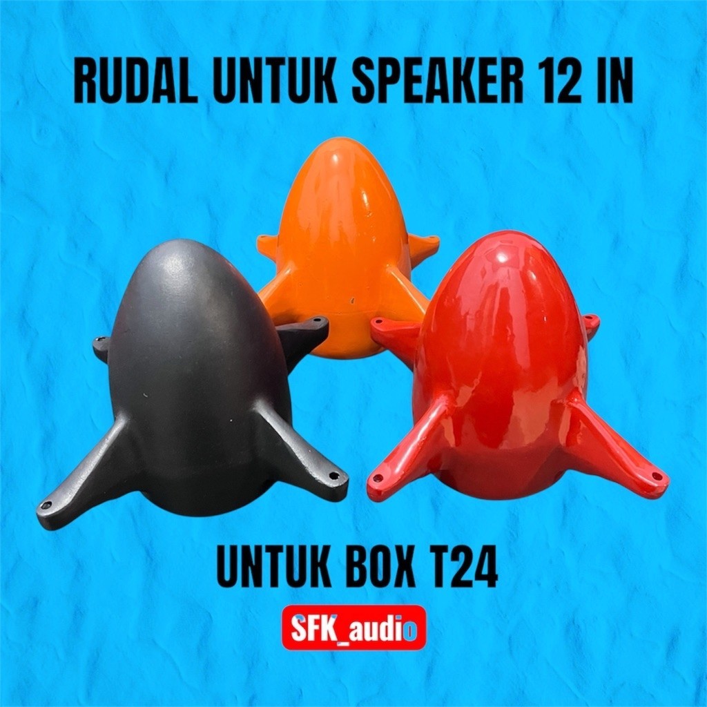RUDAL BOX T24 12 INCH BAHAN COR ALUMINIUM