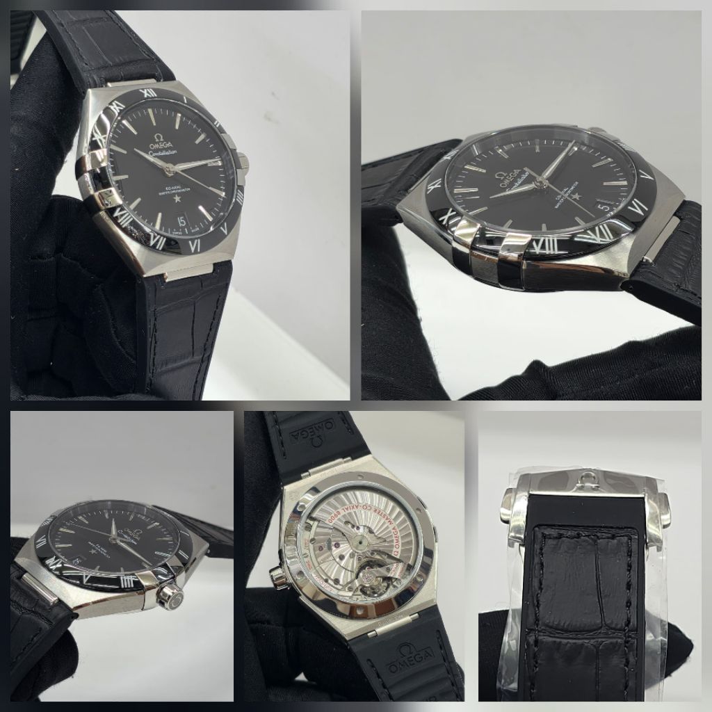 Omega Constellation Steel Black Dial