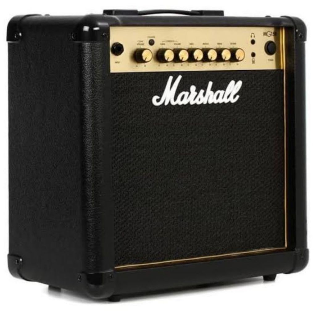 MARSHALL MG15GR Amplifier Gitar 15W 2 Channel 8 Inch Speaker Compact