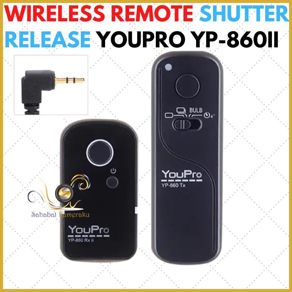 Rs-60e3 Wireless Remote Shutter Release YouPro YP-860II Kamera Canon 80D 90D 760D 750D 700D 70D 650D