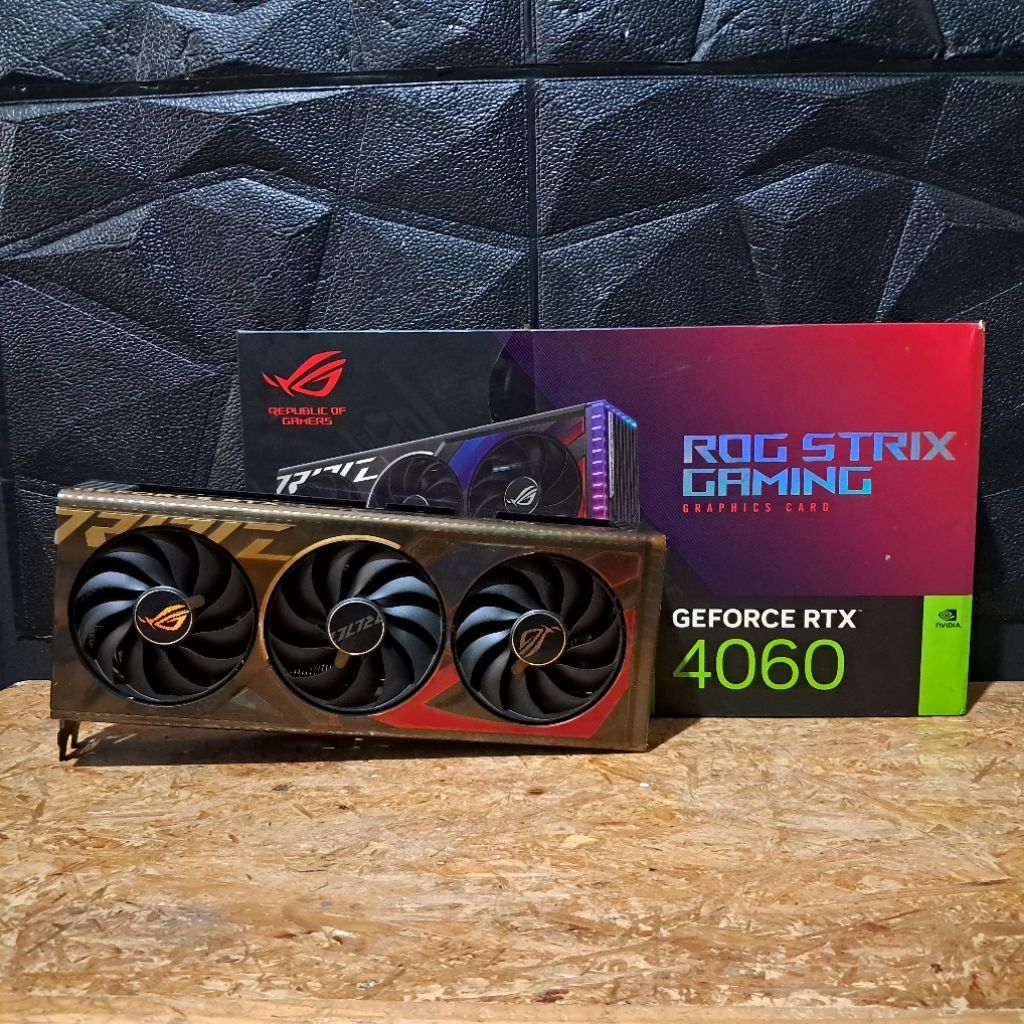 ASUS ROG STRIX RTX 4060 8GB GAMING   ROG-STRIX-RTX4060-O8G-GAMING