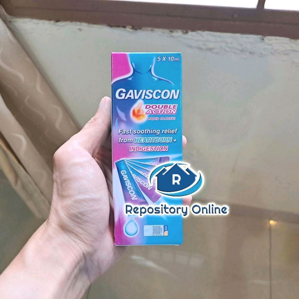 Gaviscon Double Action Liquid Sachets 5 sachet - maag gerd