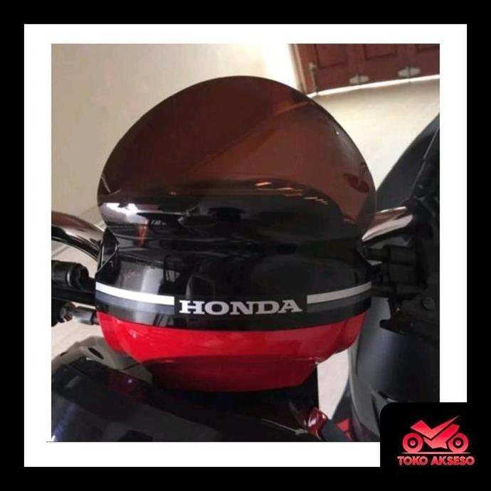 Aksesoris Visor Windshield Batok Honda Scoopy Fi ESP (2013-2016) Original Honda
