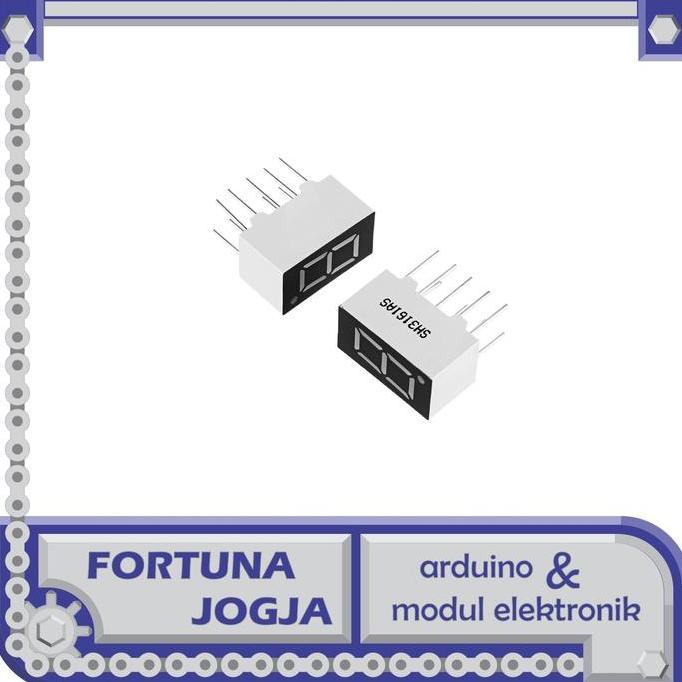 Seven Segment Display 7 Segment Merah 0.36 Inch 1-2-3-4-Jam Digit