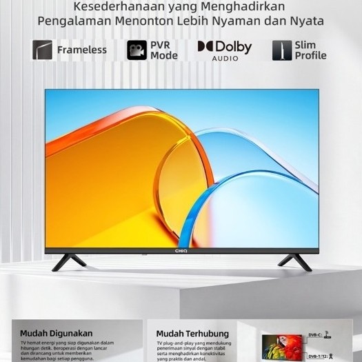 Led TV Changhong Chiq 32 inch 32g7P Pro Digital new 2026