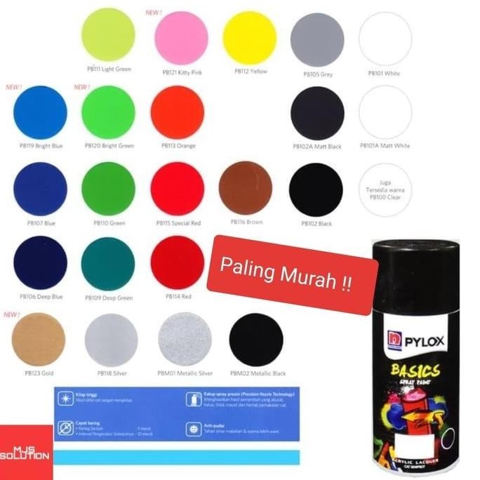 [] PYLOX BASICS NIPPON PAINT CAT SEMPROT MOBIL BESI PYLOX BASIC MOTOR