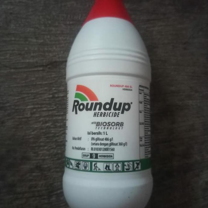 Kellx- Roundup 4 Sl Herbisida Sistemik Racun Rumput 1 Liter