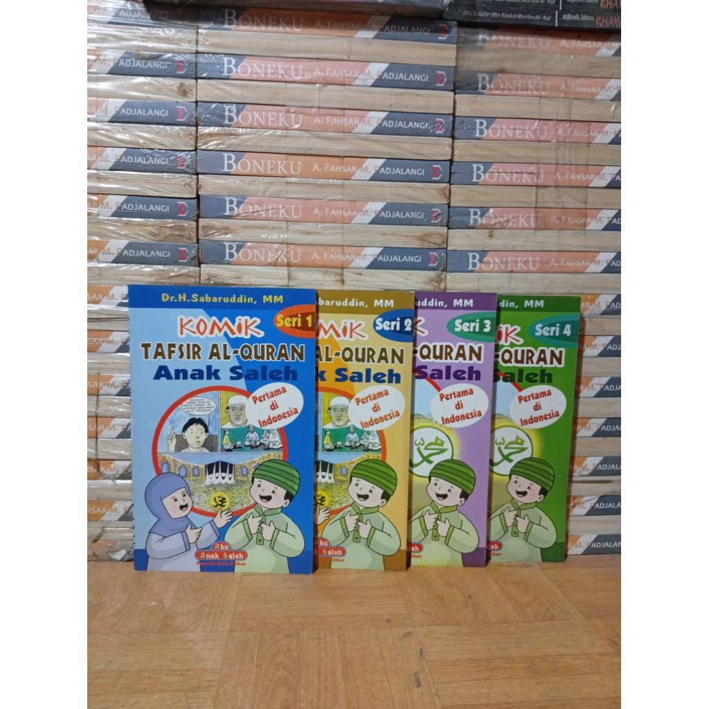 KOMIK TAFSIR AL QURAN ANAK SALEH SERI 1-4