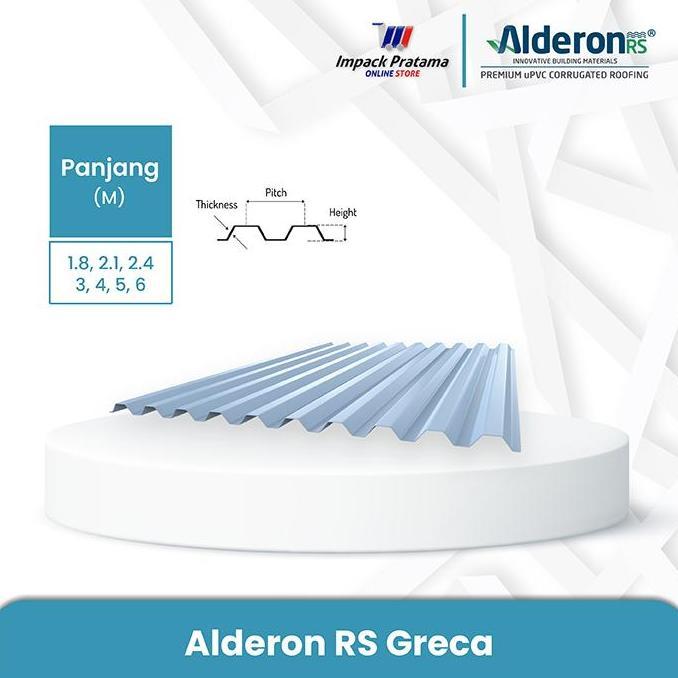[] Jual Atap Alderon RS gelombang Greca