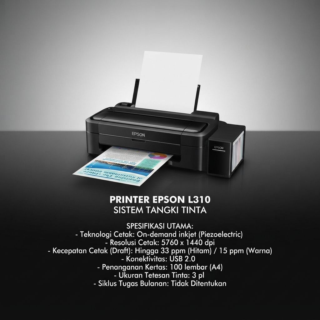 Printer Epson L310 print only