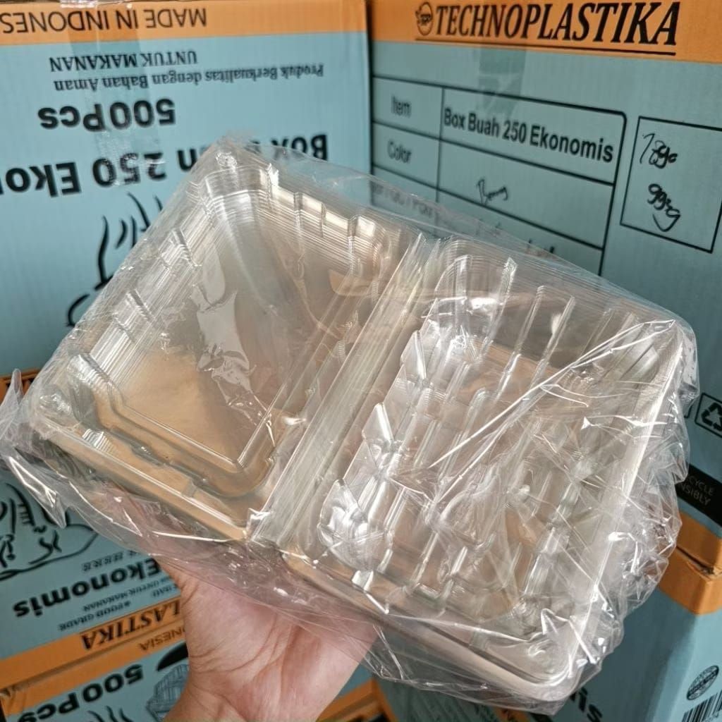 [ 25 pack ] Mika Strawberry 250 gram Mika Box Buah / Mika kotak Buah