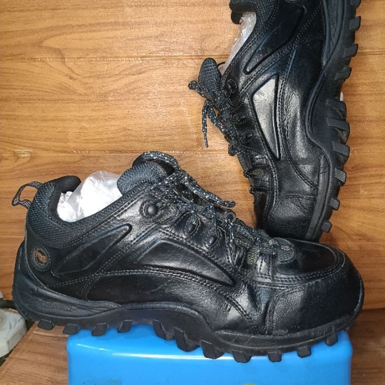 Sepatu Kulit TIMBERLAND PRO SAFETY UJUNG BESI size 46