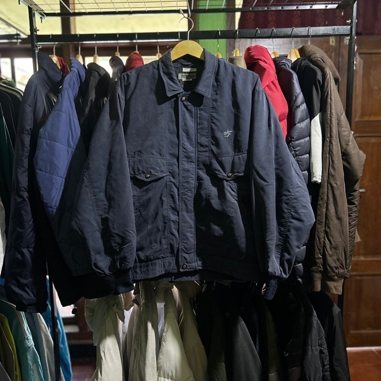 bellamio suede flight jacket XL