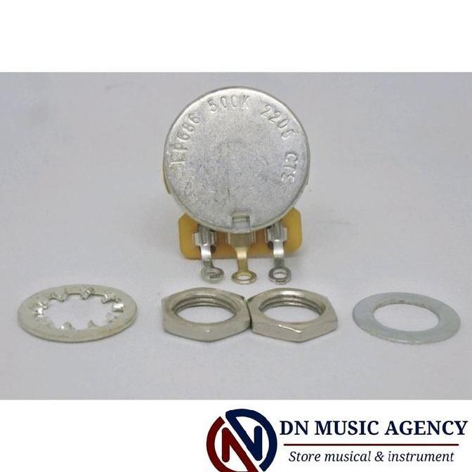 Potensio Cts 500K Audio Taper Long Shaft Original Potensio Gitar & Bass Allpart By Cts