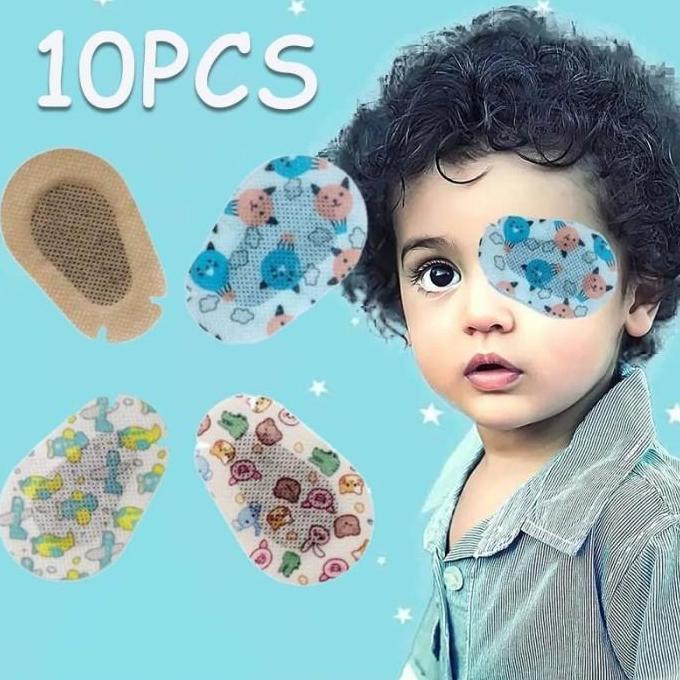 DJEESE 10pcs Penutup Mata Lazy Eyes Penutup Mata Terapi Mata Malas Eye Patch  Terapi Mata Juling Ort