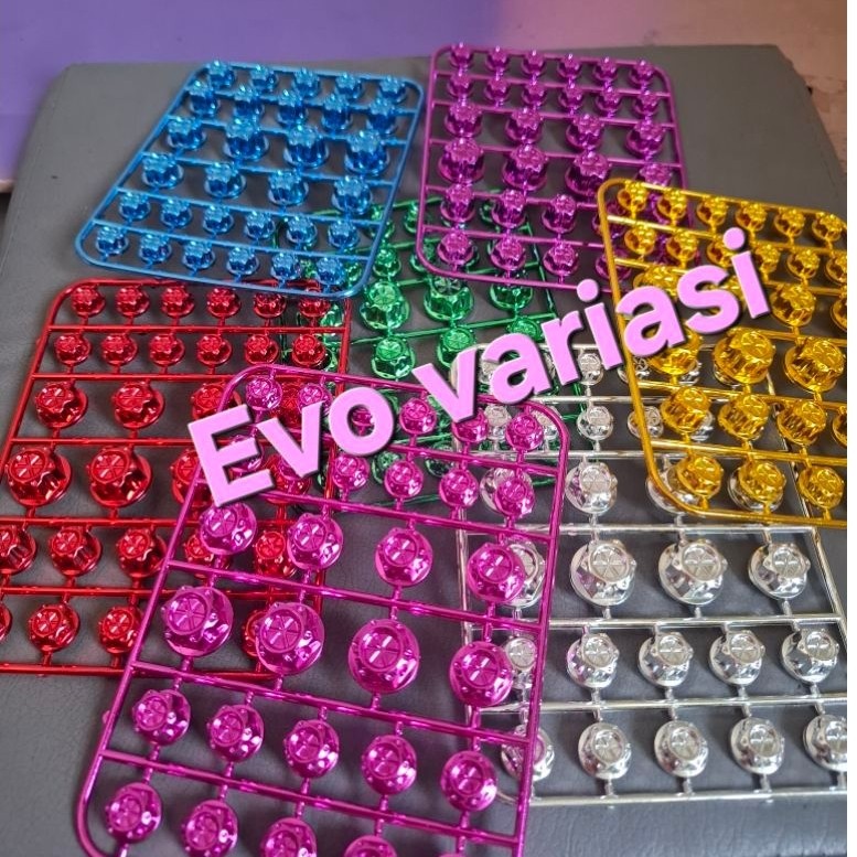 TUTUP COVER BAUT MONEL /BAUT SET UNIVERSAL /BAUT 8-10-12-14 Baut Probolt /Tutup Baut monel baut vari