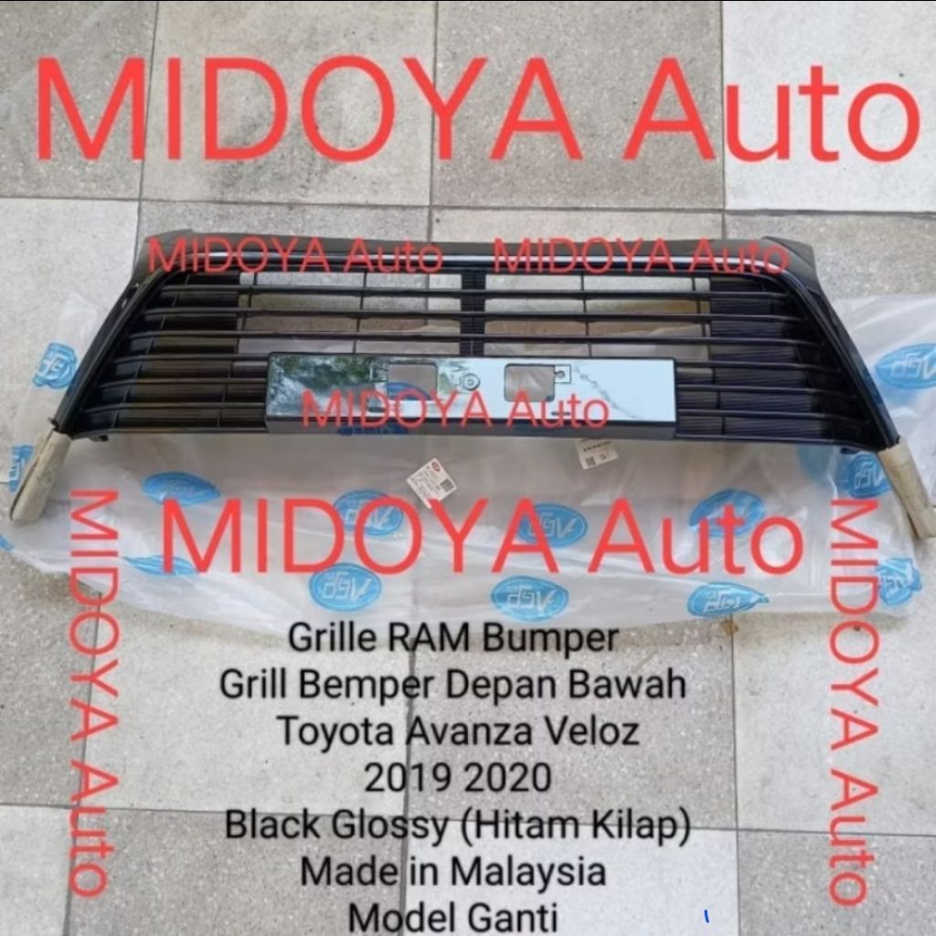grill bumper avanza veloz 2019