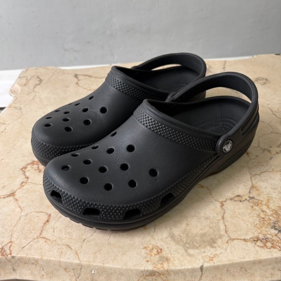 Preloved Original Crocs Unisex Classic Clog Black (Size 42-43)
