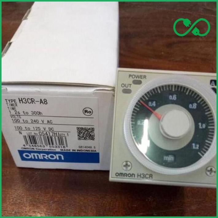 Timer Relay / On Delay Timer Omron H3Cr-A8 Original Promo