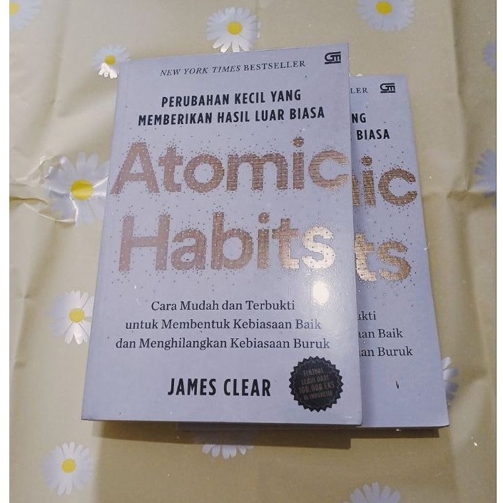 Buku Atomic Habits - James Clear, Bahasa Indonesia