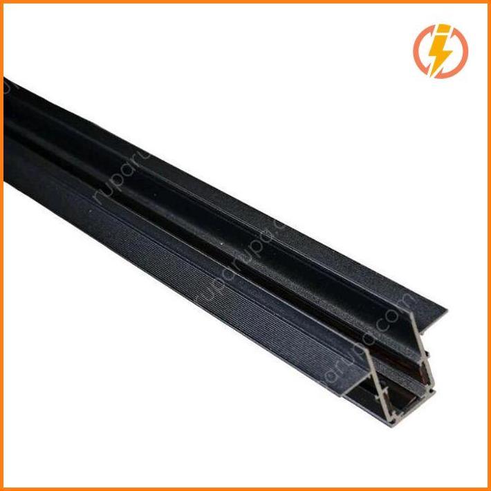Krisbow 1 Mtr Part Rel Lampu Sorot Recessed High - Hitam Terbatas