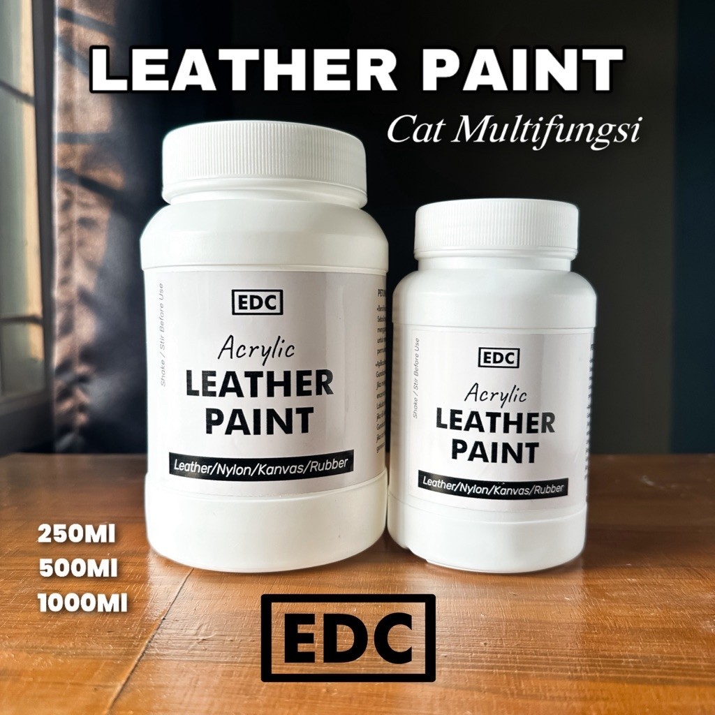 Leather Paint Cat kulit / Kulit Sintetis Cat Multifungsi Cat Sepatu Tas Furnitur Rumah