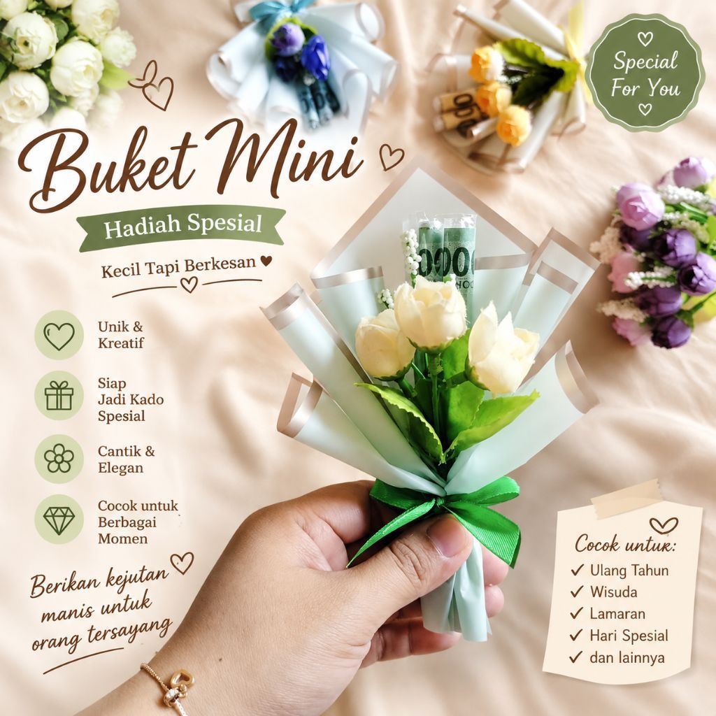 Buket Mini / Buket Uang Mini