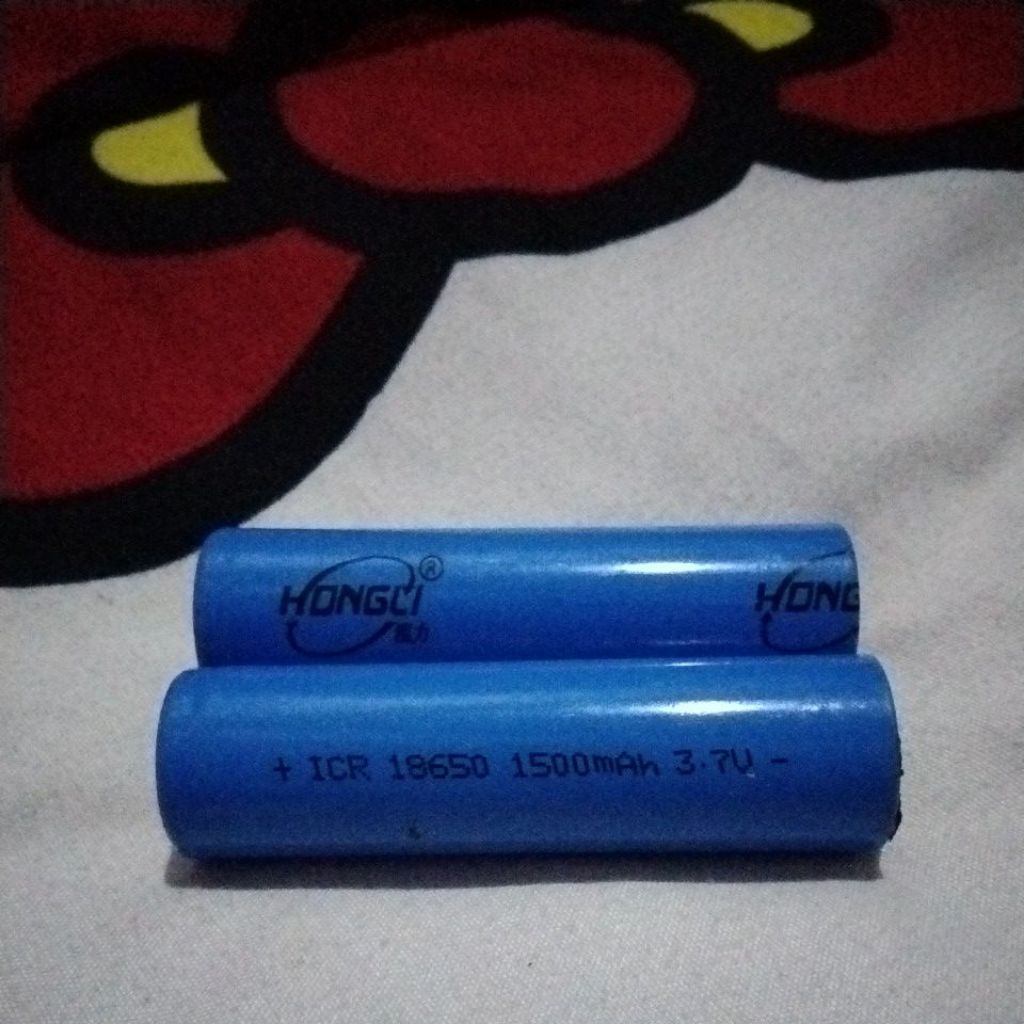 BATERAI 18650 HONGLI 1500mah HRGA TERMURAH DI SHOPEE