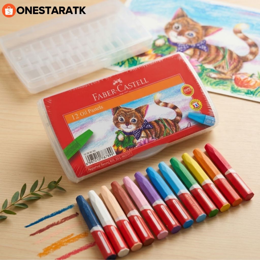 Crayon Minyak Faber-Castell | Krayon faber castell