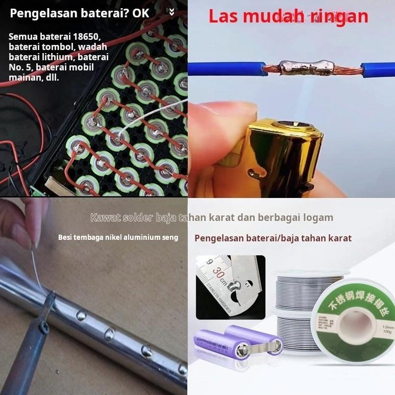 Kawat timah stainless steel, perbaikan kawat timah, pengelasan kawat timah rumah tangga, tembaga, be