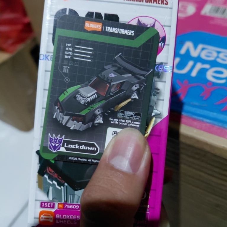 Blokees Wheels Transformers C03 - Lockdown