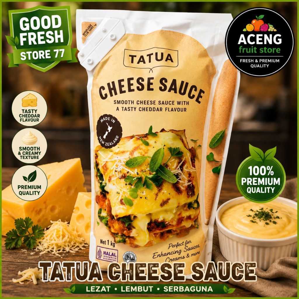 Tatua cheese sauce smooth cheese sauce a tasty cheddar 1 kg