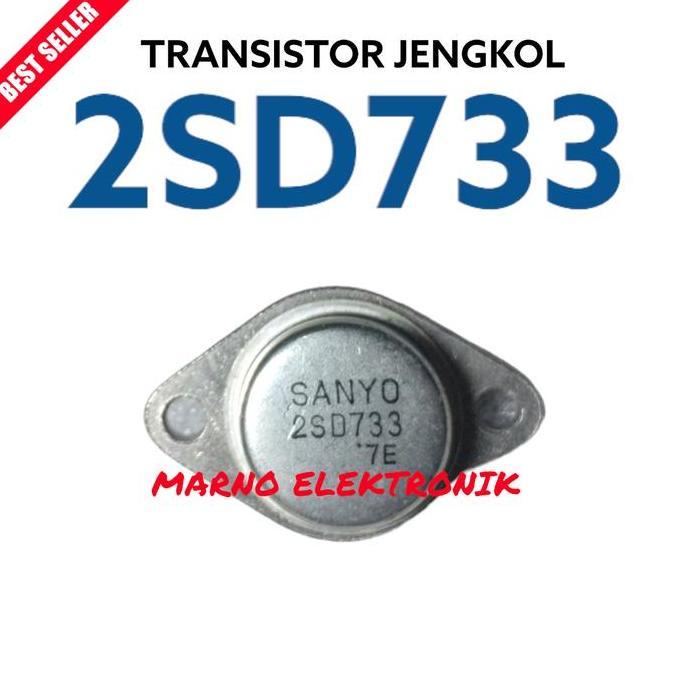 TRANSISTOR TR JENGKOL 2SD733 D 733 D733 ASLI ORI ORIGINAL MRN99