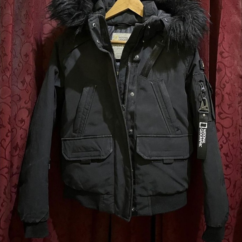 National geographic taruga | jacket bulu angsa natgeo ( NO COD )