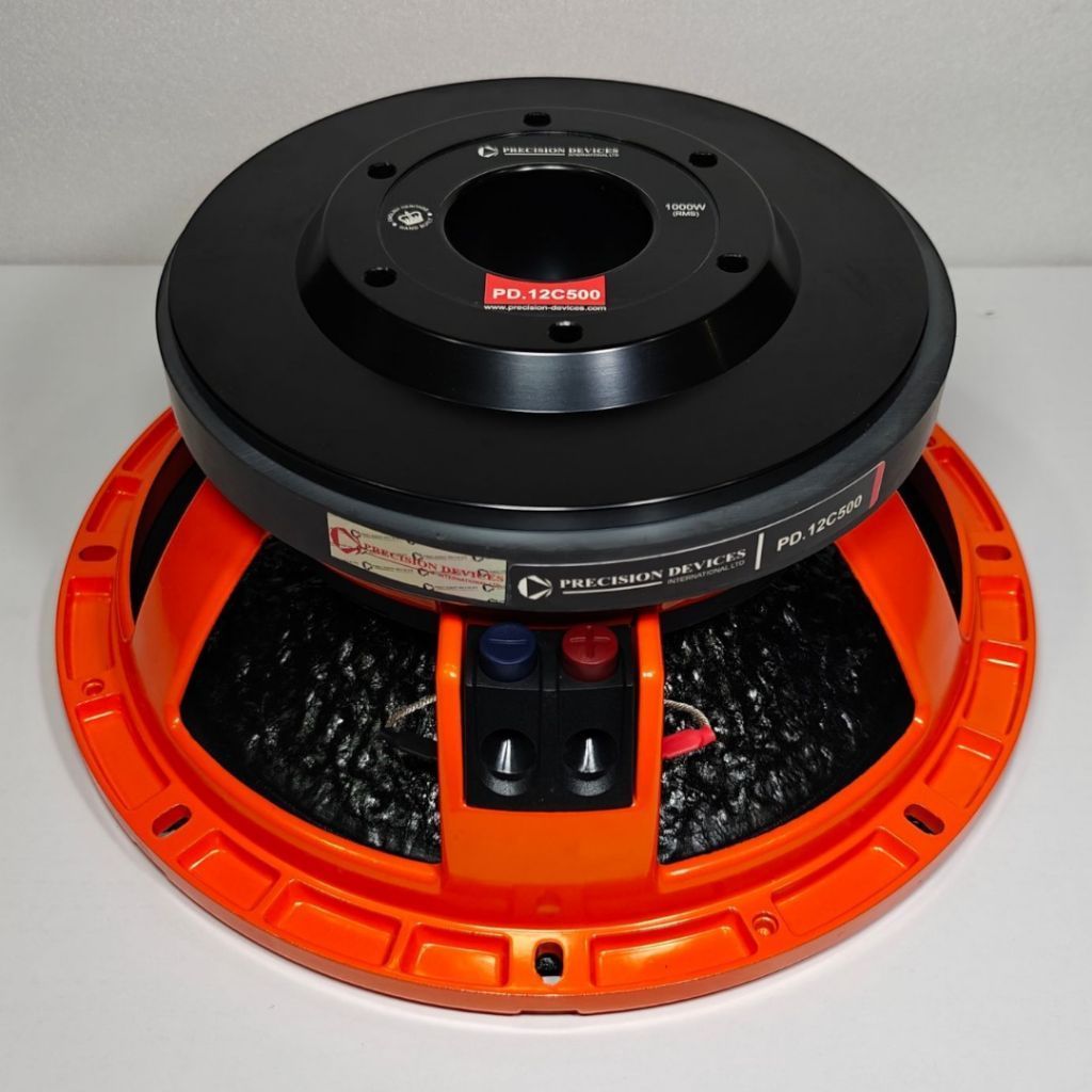 Komponen Speaker / 12 Inch / PD12C500 OR / VC 4 IN / Precison Devices  PD 12C500 PD 12 C500 Oren / 9