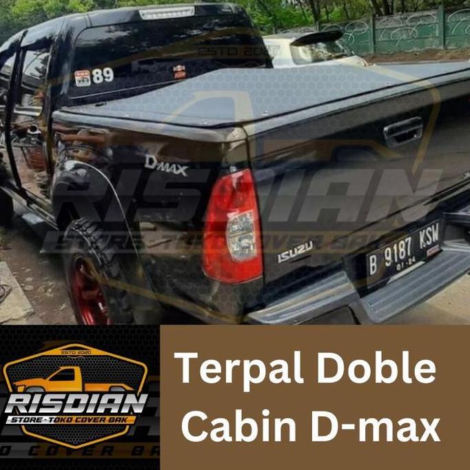 Cover bak Terpal Penutup Bak Double Cabin Isuzu D-max 2009-2026