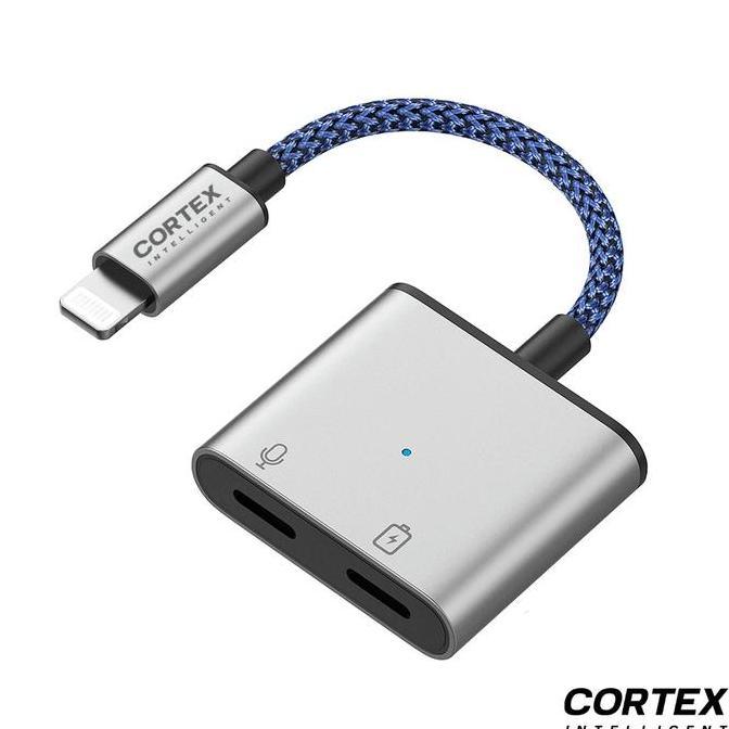CORTEX intelligent - MH386 Splitter iPhone LIGHTNING to Dual LIGHTNING Support Live Gaming with char