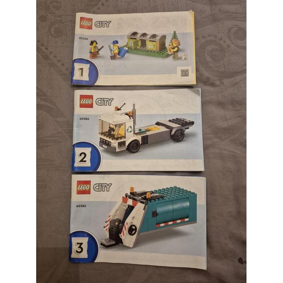 LEGO CITY 60386 - RECYLING TRUCK (BEKAS)