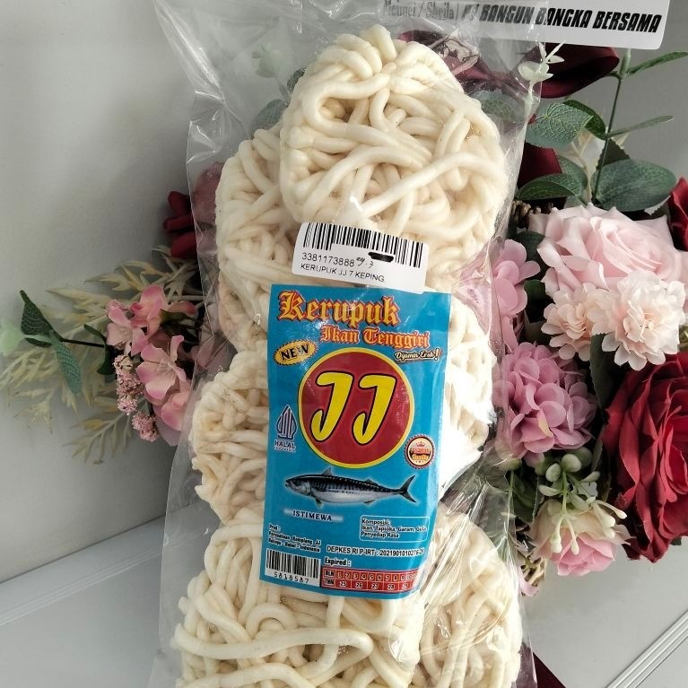 KERUPUK JJ 7 KEPING KHAS BANGKA