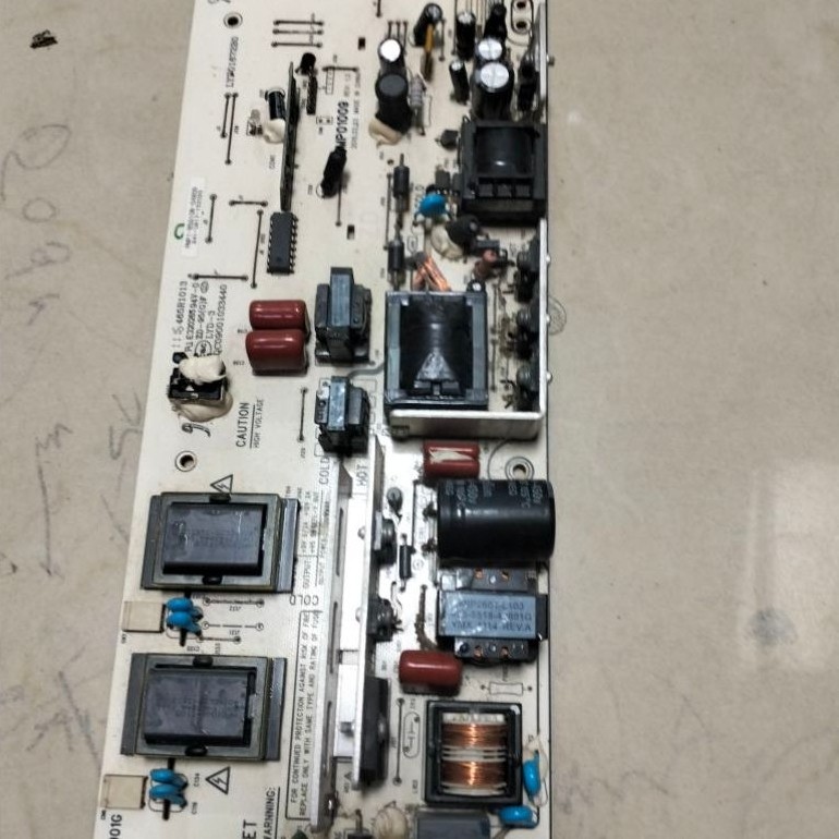 PSU POWER SUPLAI REGULATOR TV LCD POLYTRON PLM 32B70 PLM 32B72