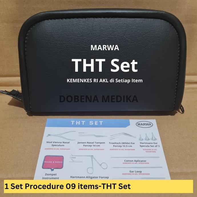 Tht Set 9 Item / Thtset / Tht Instrumen Set
