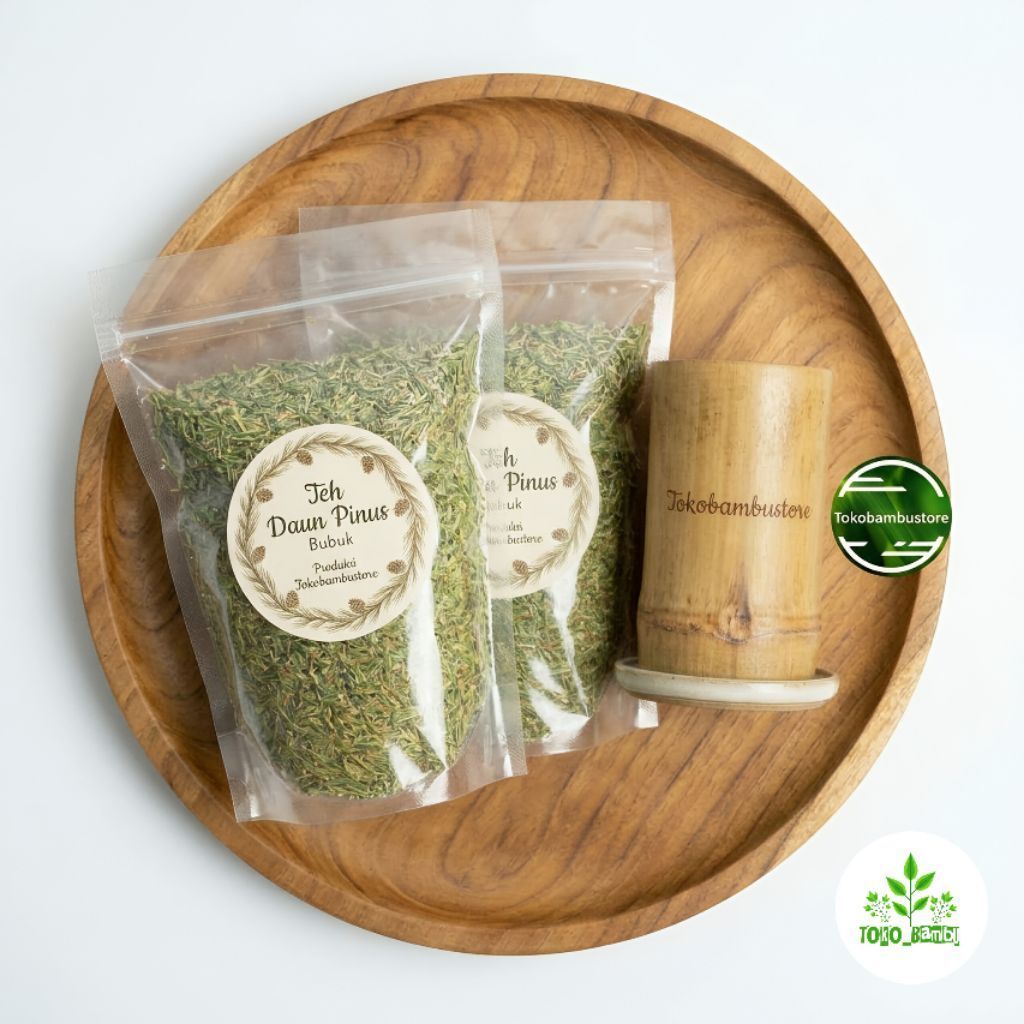 Teh daun pinus / daun pinus bubuk kering-az