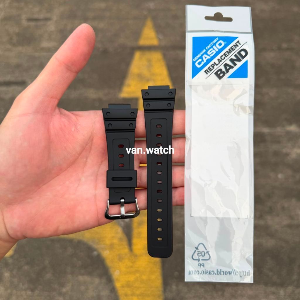 STRAP Casio Gshock DW-5000SL-1 fit to DW 5600 DW 5700 Hitam