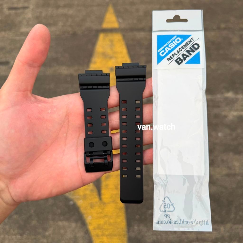 STRAP Casio Gshock GA 700-1 GA 700DC GA 700 Buckle Hitam
