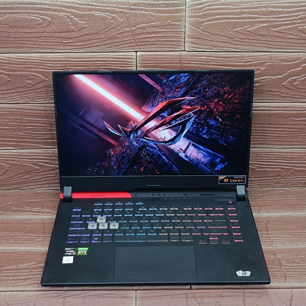 Laptop ROG STRIX G513QC AMD RYZEN 7-5800H RAM 16GB SSD 512GB RTX 3050 RGB 144Hz