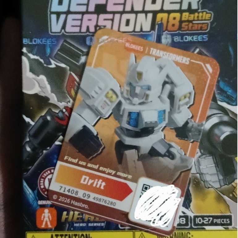 transformers defender version 08 drift