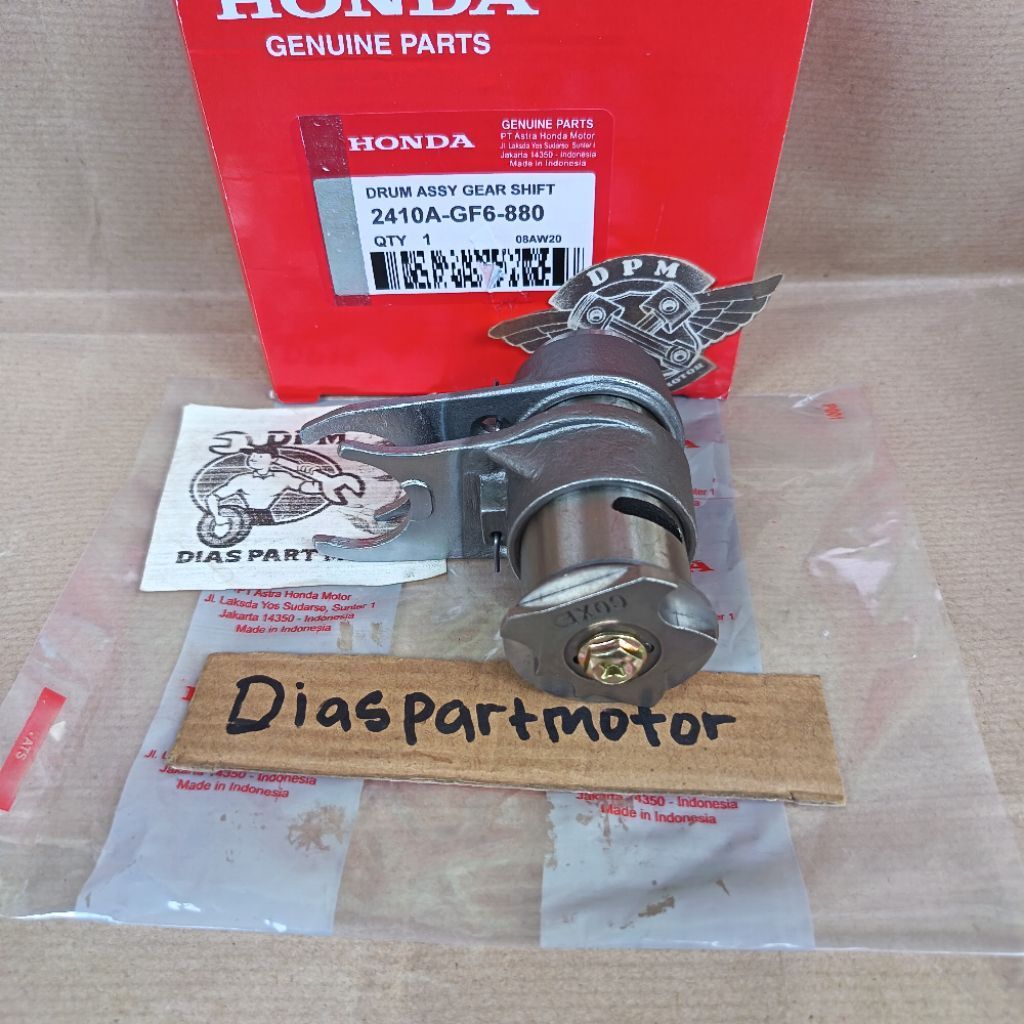 Drum Shaft Assy Garpu Capit Udang GF6 Honda Win Win 100 Win New Original
